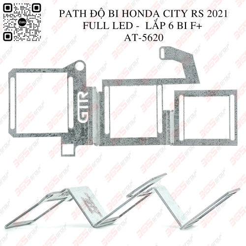 PATH ĐỘ BI HONDA CITY RS 2021 FULL LED - LẮP 6 BI F+- AT-5620
